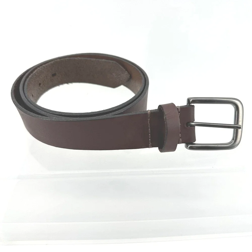 Timberland Leather Belt Mens 40 Brown Casual Workwear USA Western Rodeo Utility